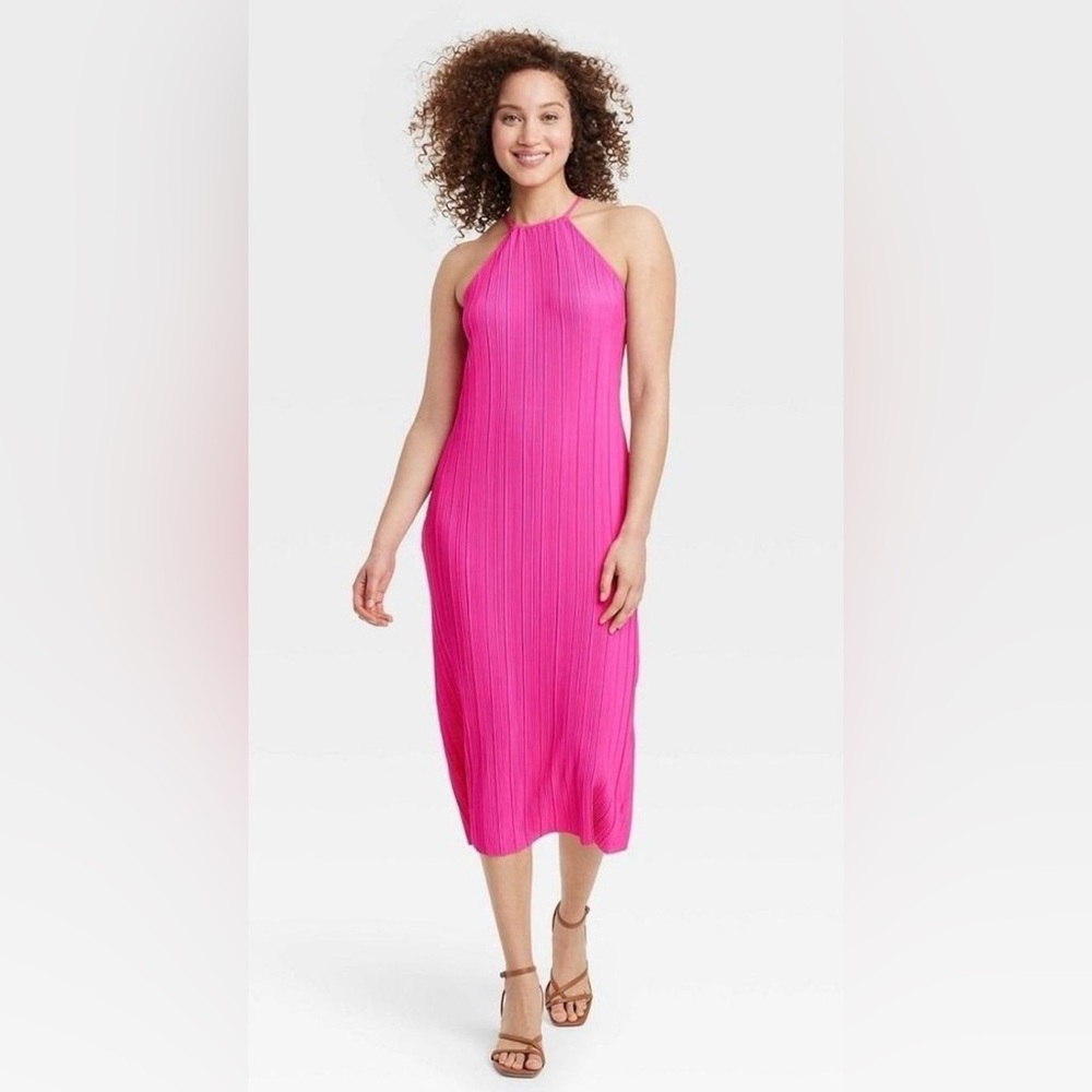 NWOT Vibrant Pink Dress